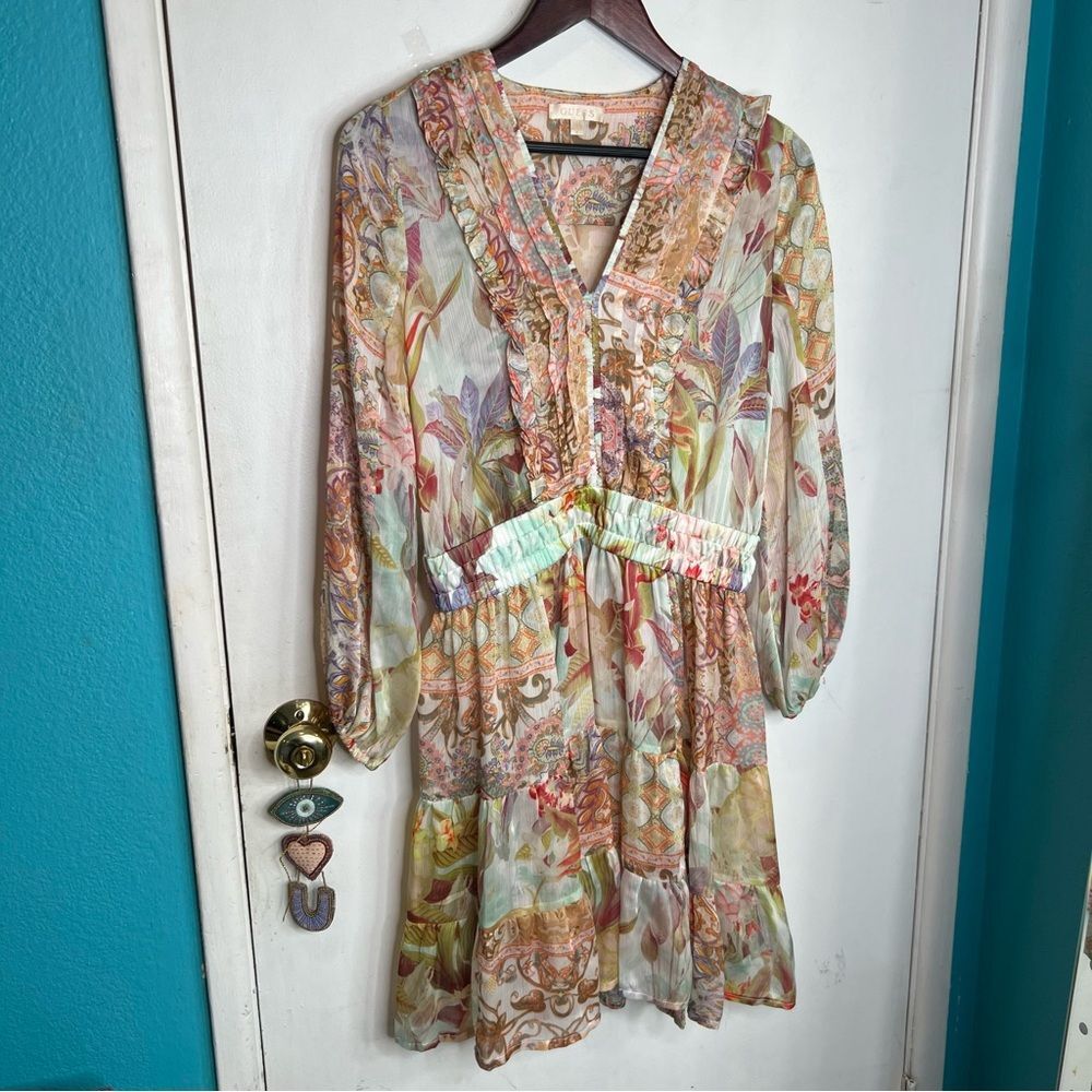 Guess Floral Midi Dress - Multicolor - Picture 3 of 13